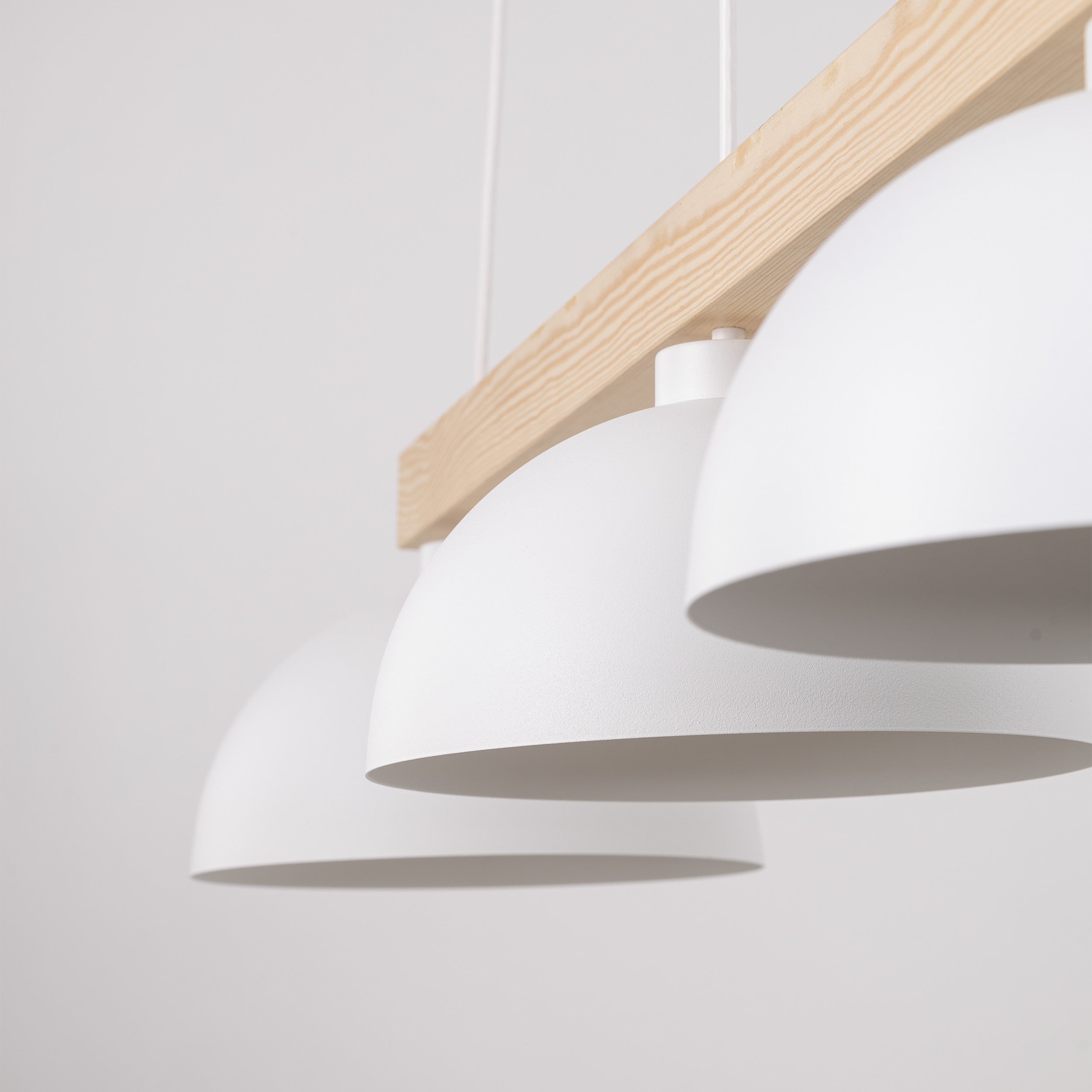 OSLO White Scandinavian Pendant Light 3