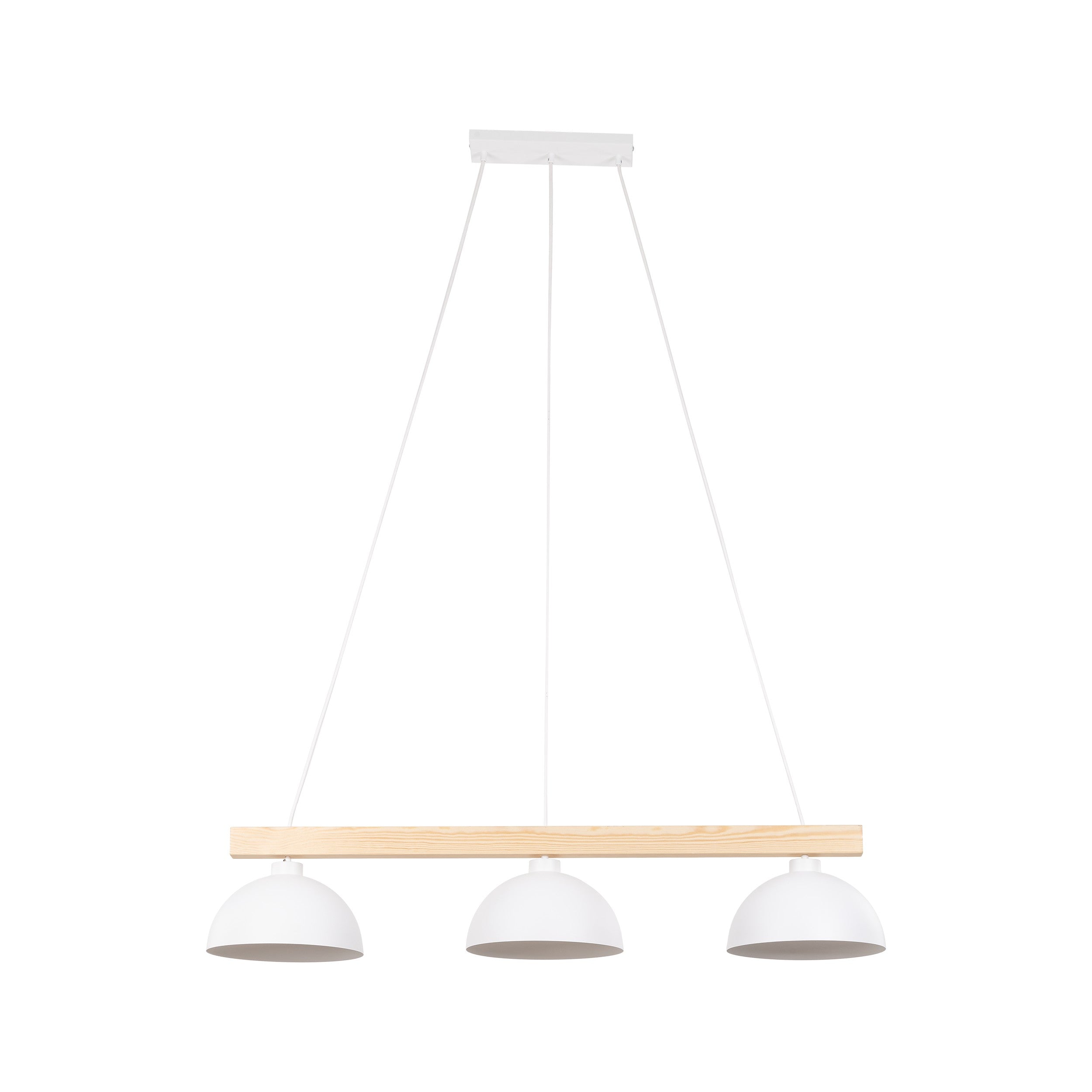OSLO White Scandinavian Pendant Light 3