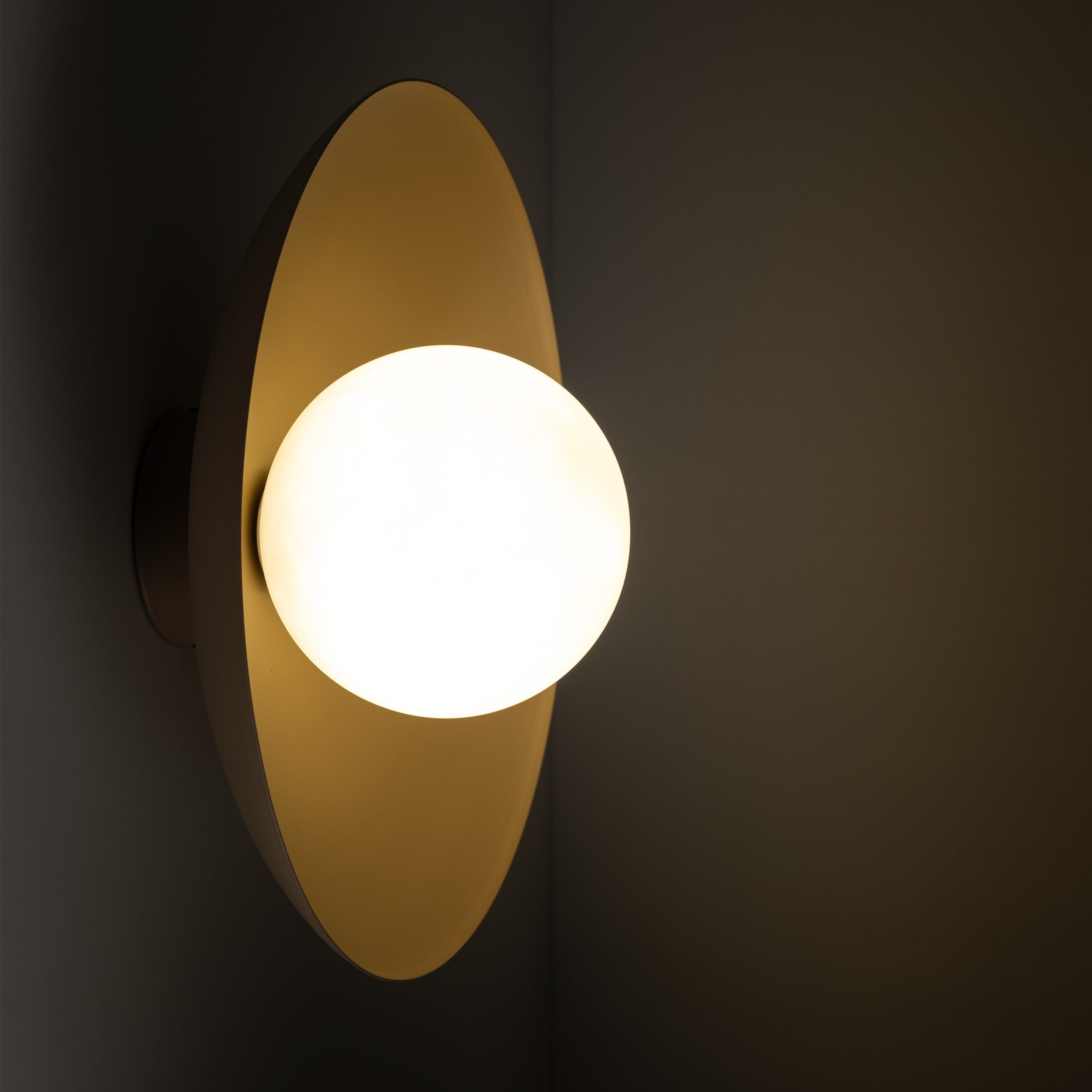 Slate Scandinavian Minimalist Wall Sconce Light Fixture for Bedroom, Hallway & Living Room