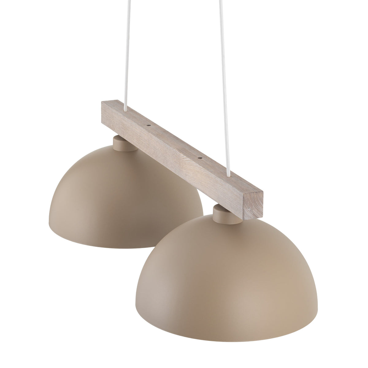 OSLO 2-Light Scandinavian Pendant Light for Kitchen Island, Dining Table & Modern Interiors
