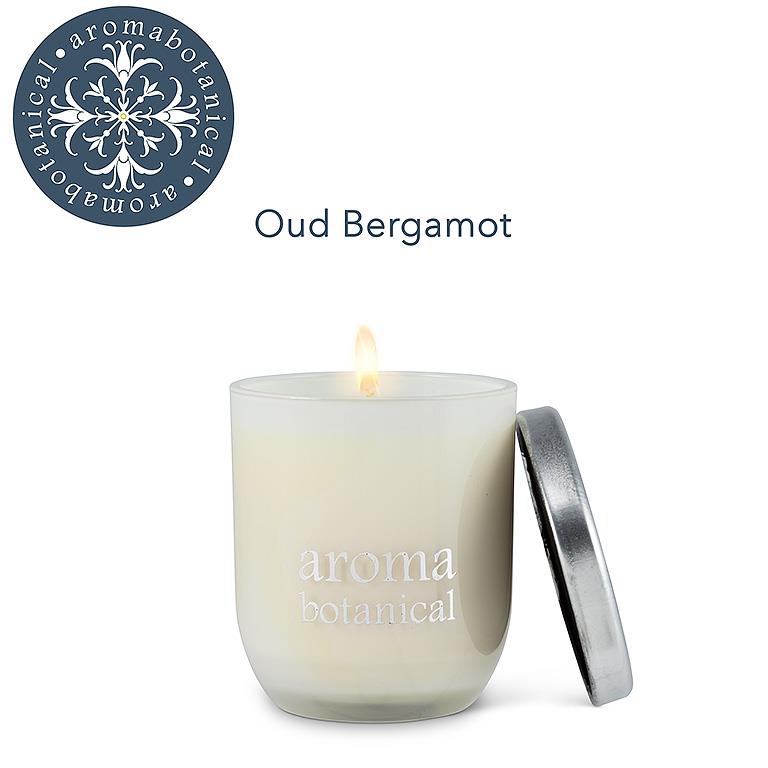 Small Oud Bergamot Scented Candle