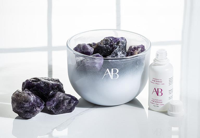 Amethyst Crystal Fragrance Bowl