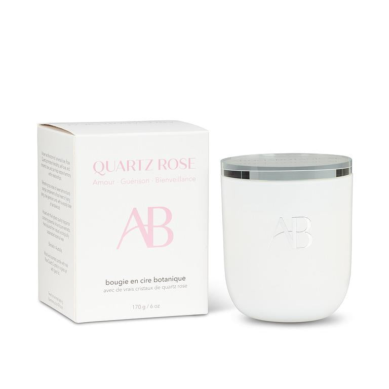 Rose Quartz Small Candle
