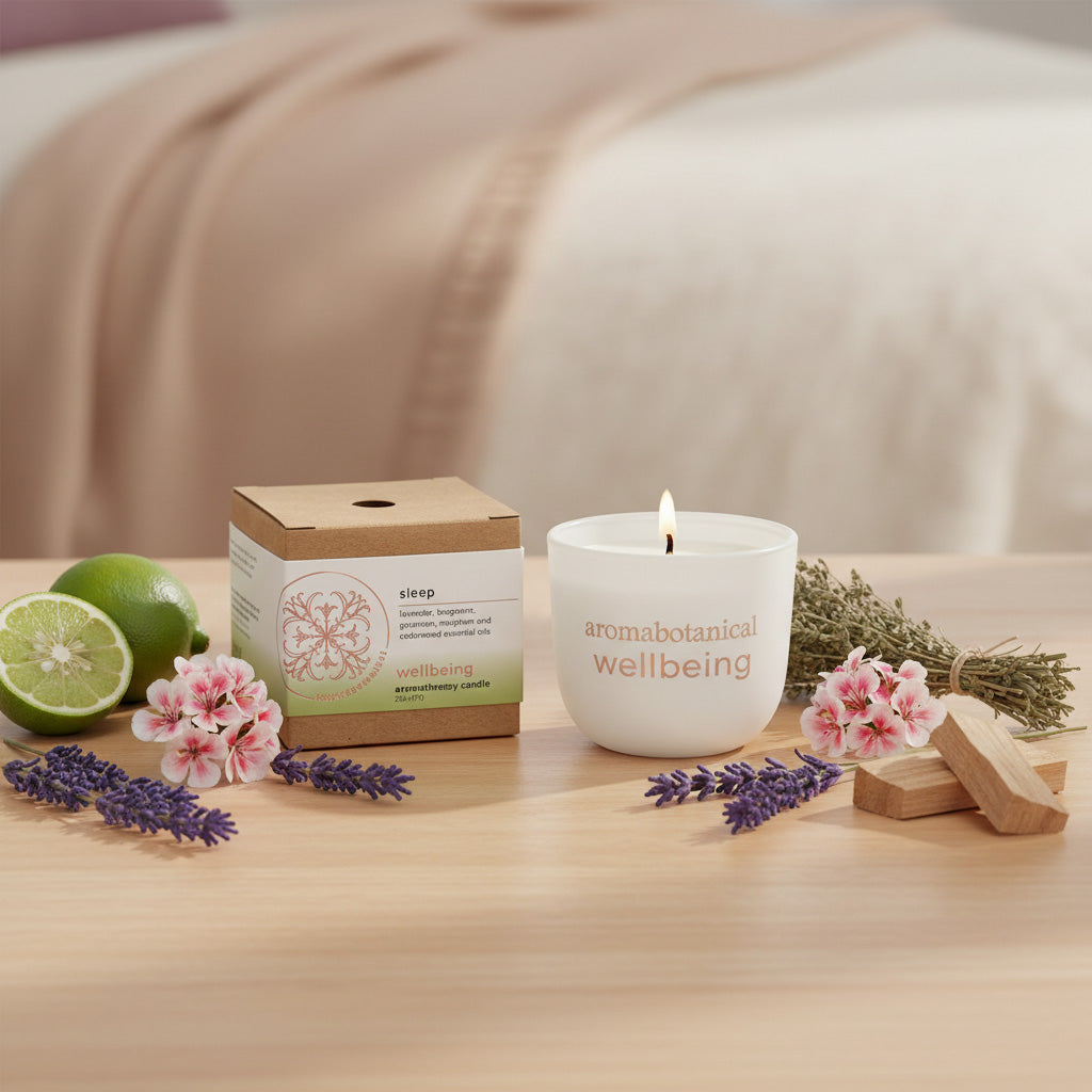 Mini bougie d'aromathérapie pour le sommeil