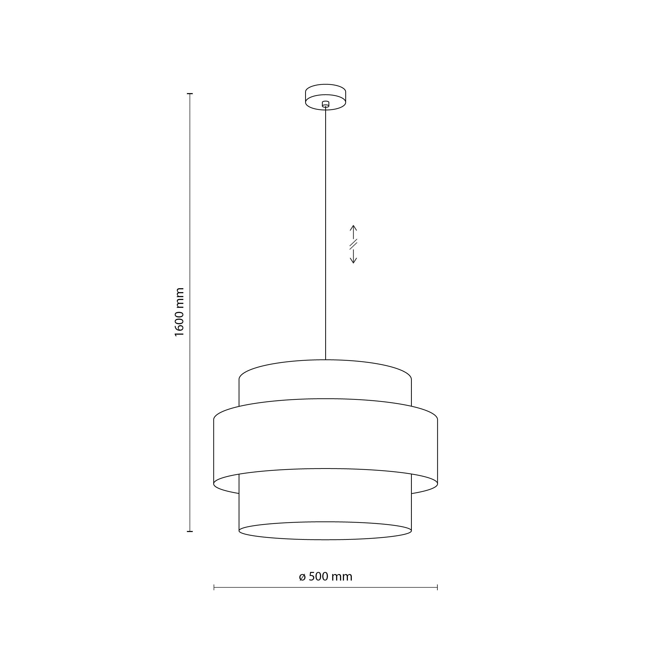 TRIO Jute Mid-Century Boho Large Pendant Ceiling Light Fixture for Kitchen Island, Dining Room & Living Room