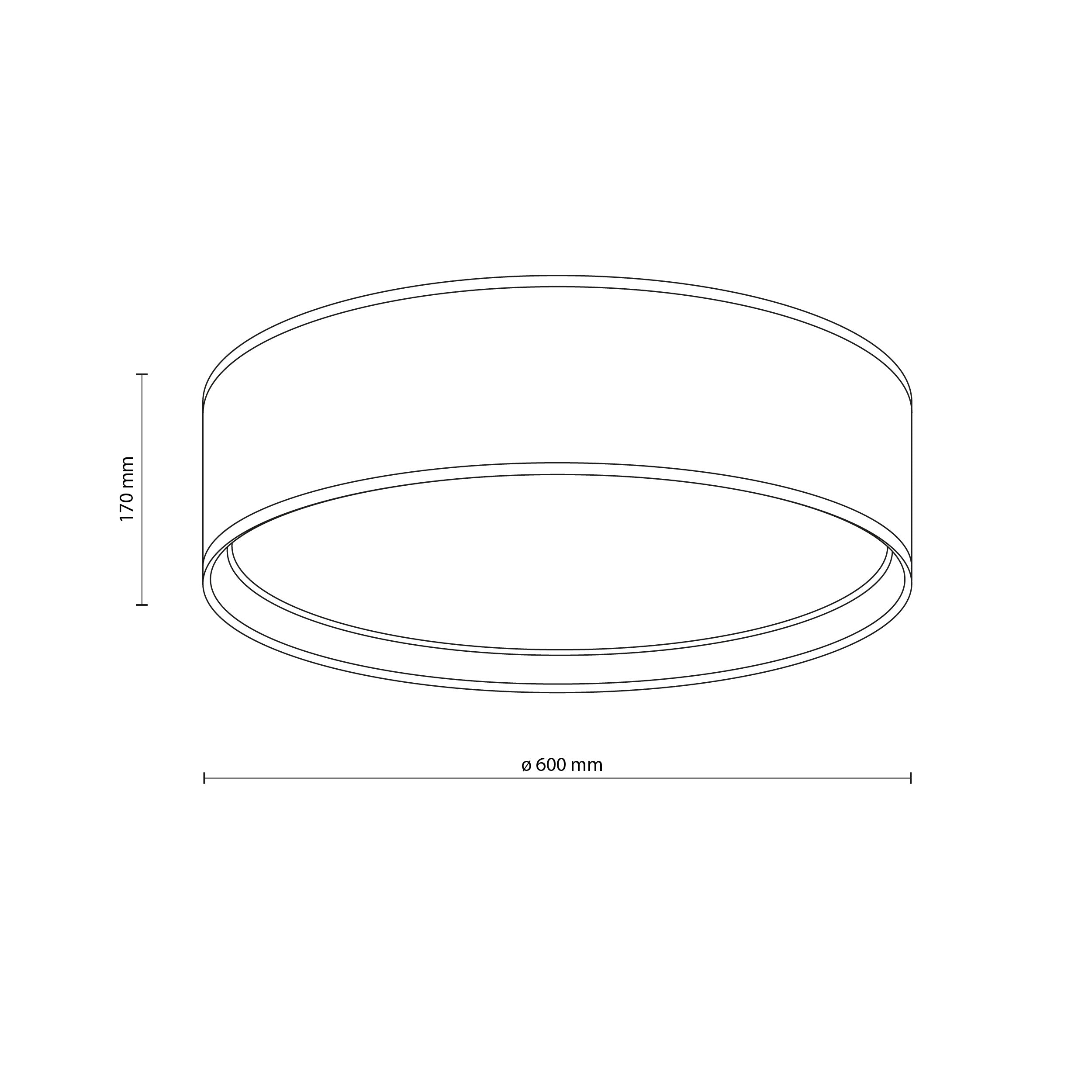 BILBAO Gold Modern Flush Mount Light