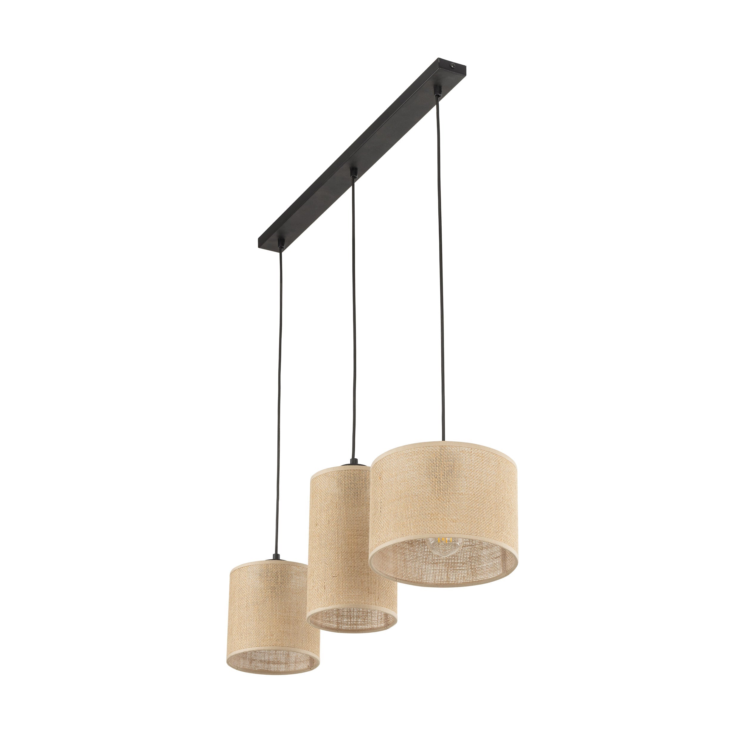 JUTE Natural Pendant  Light 3