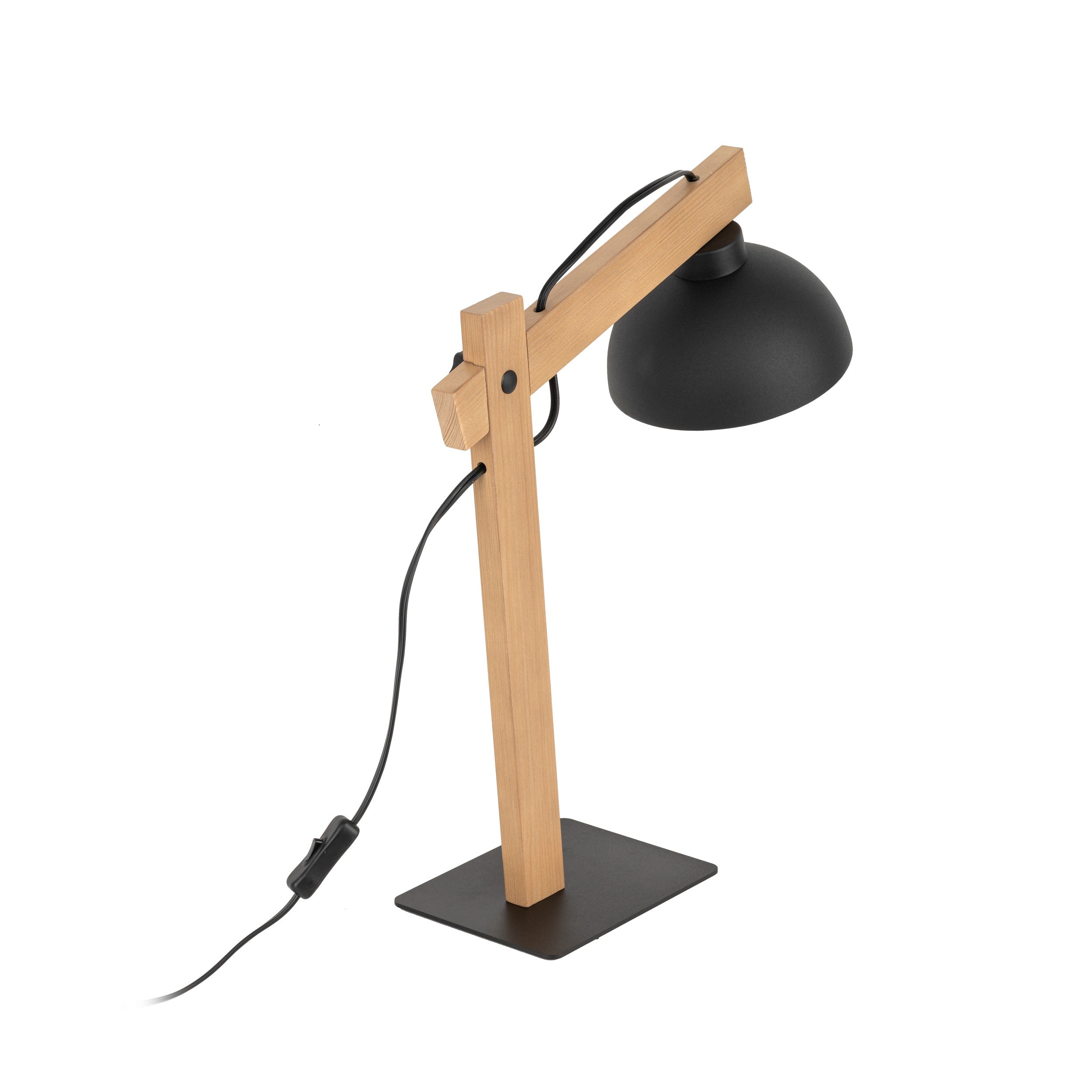 OSLO Black Scandinavian Night Lamp