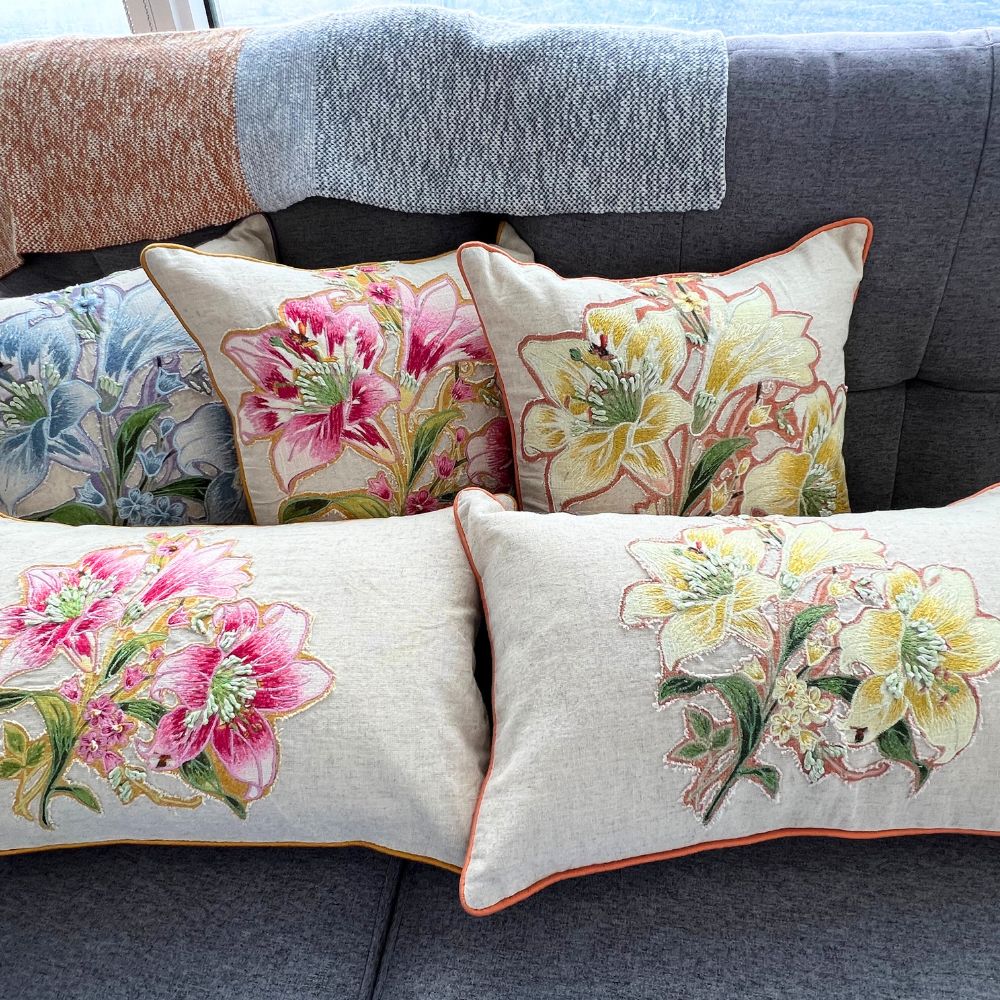 Enchanté Blossom Cotton Cushion Cover All Styles