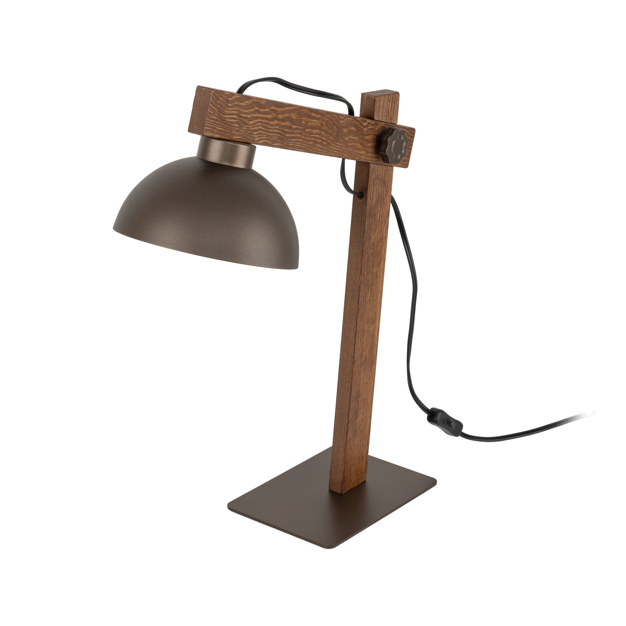 OSLO Brown Scandinavian Night Lamp