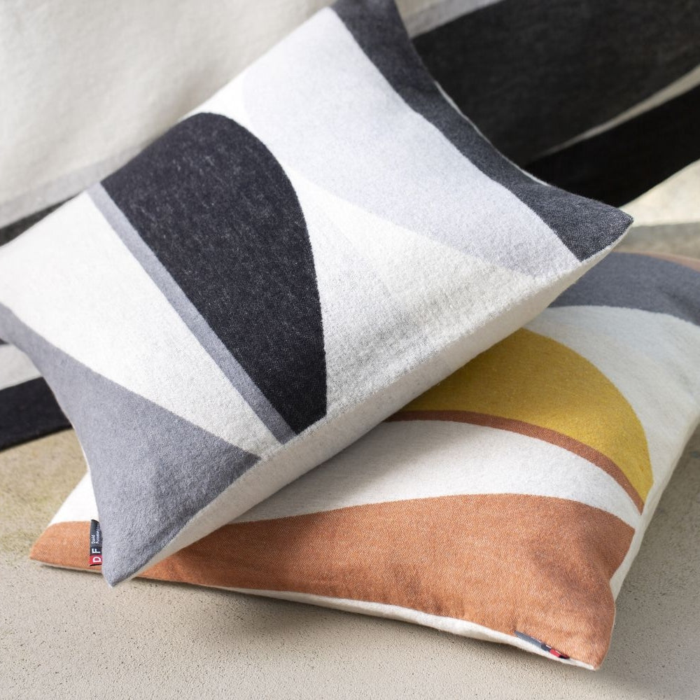 SILVRETTA graphic composition cushion cover by David Fusseneger Lifestyle