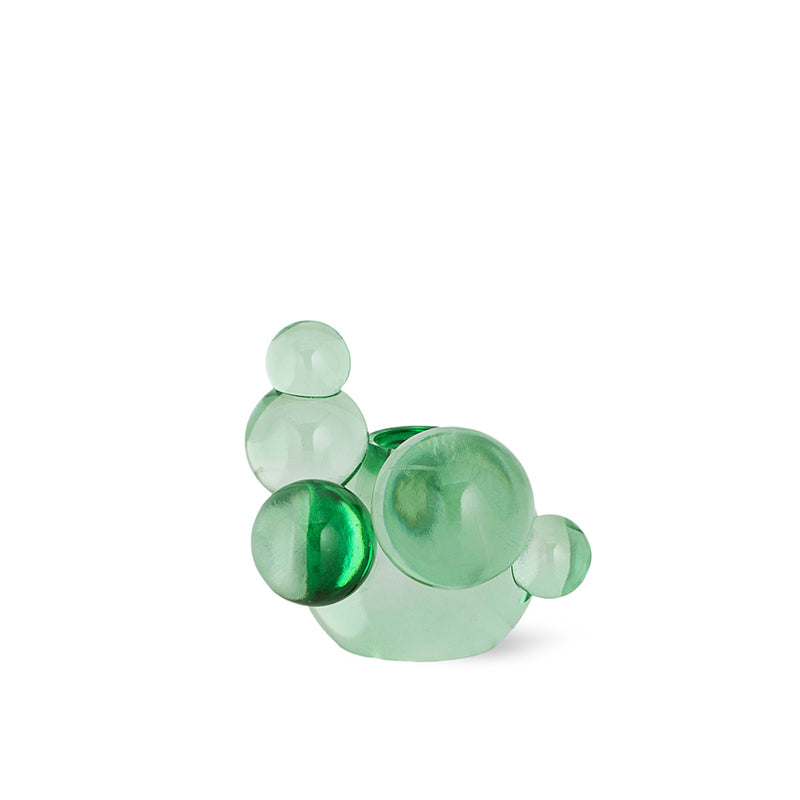 Bubble Candle Holder - Green
