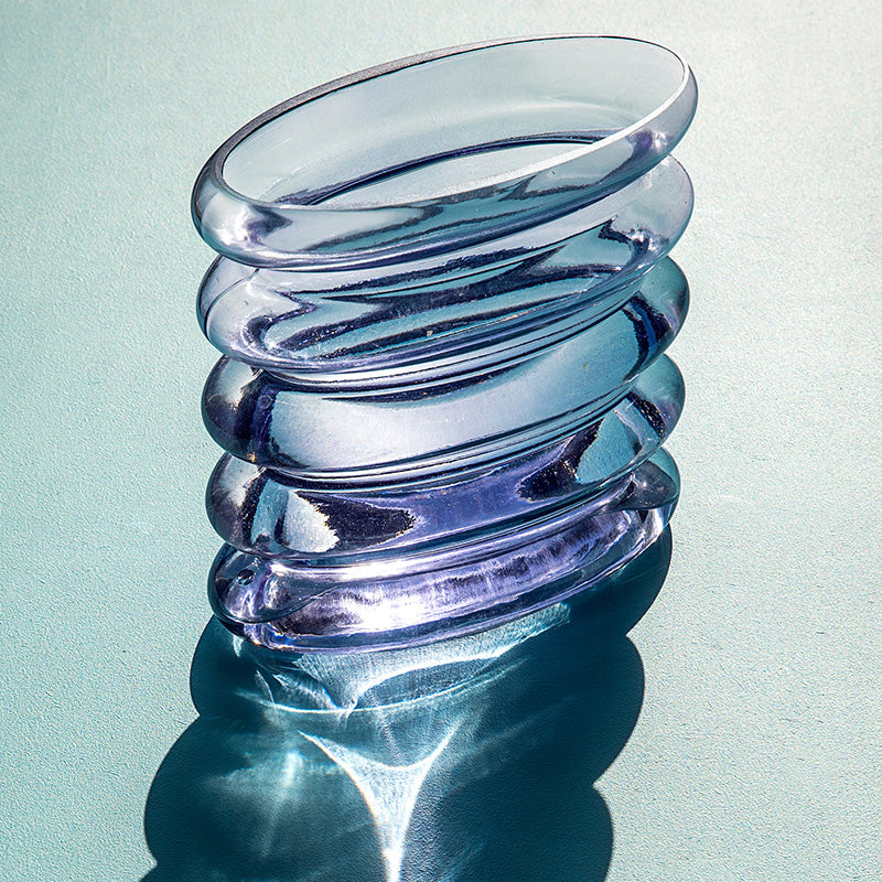 Repeat Vase, Blue Purple