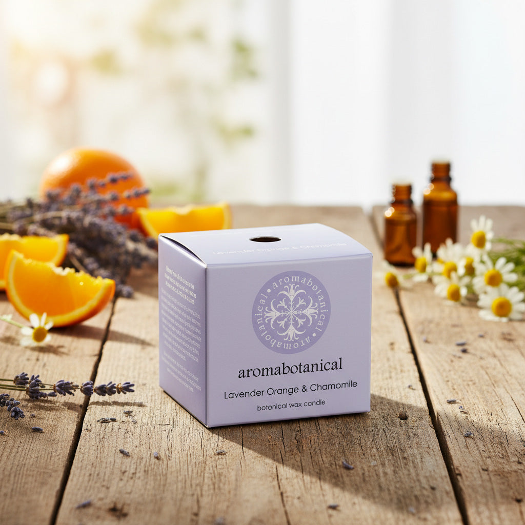 Mini bougie lavande orange et camomille