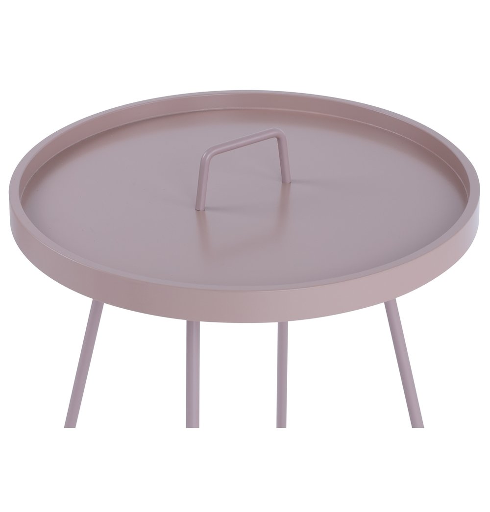 Jax Round Coffee Table - Lavender