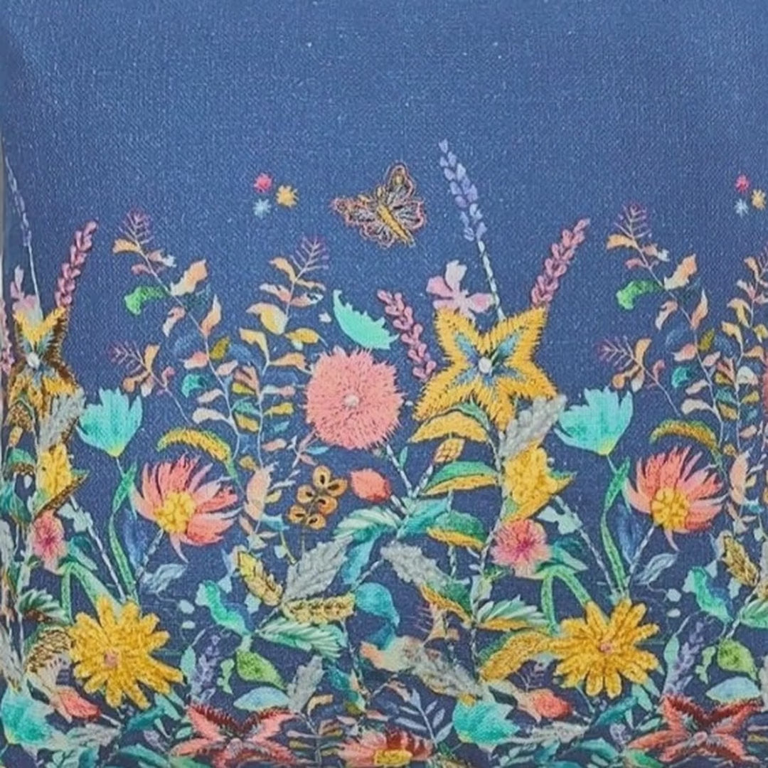 Serenity Blooms on a beige sofa video