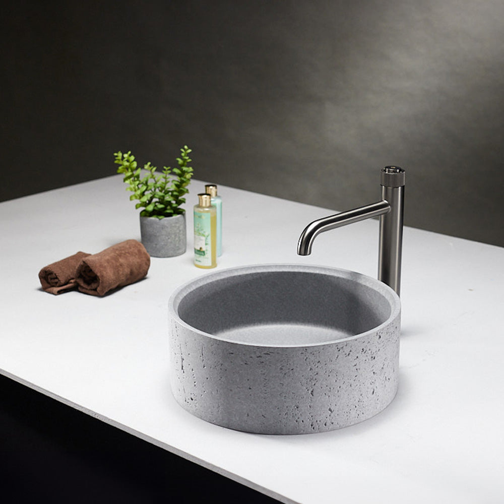 Spheris Table Mounted Sink - Matt Grey