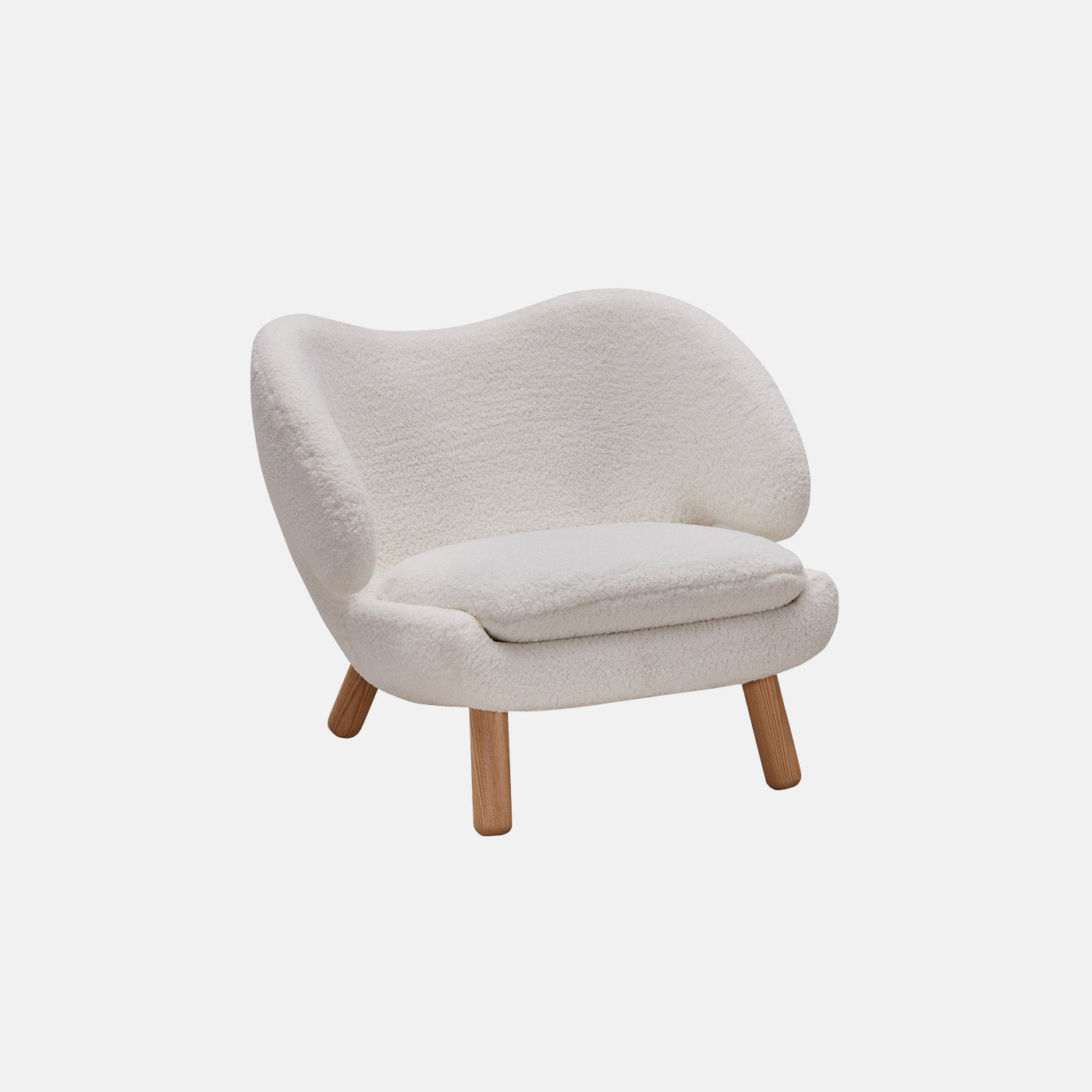 zoey accent chair white sherpa home