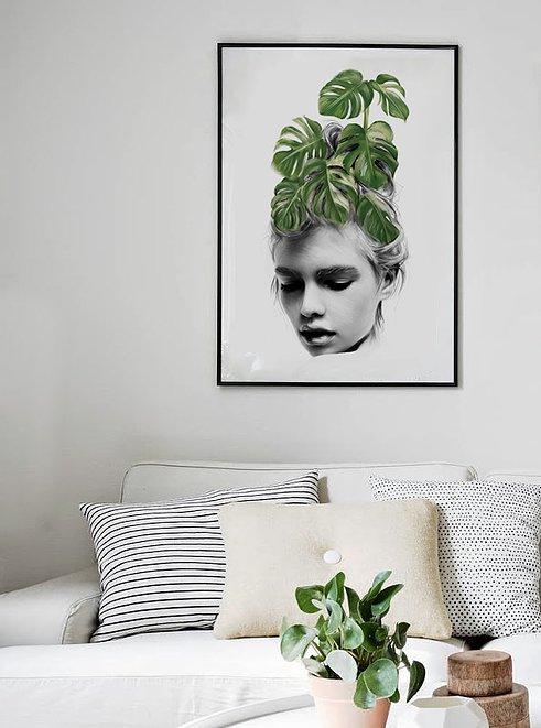 Monstera Print